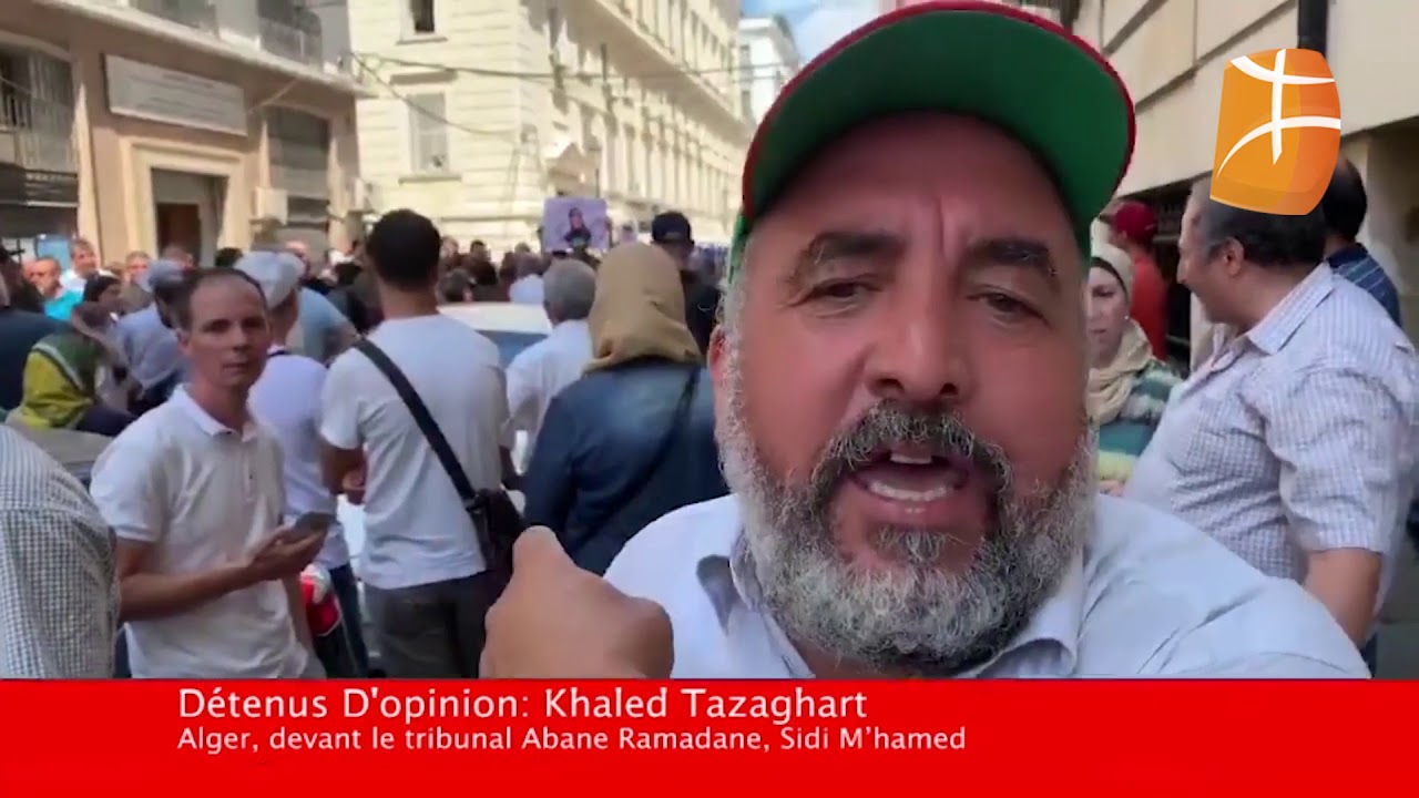 Marche à Tazmalt pour demander la libération de Khaled Tazaghart