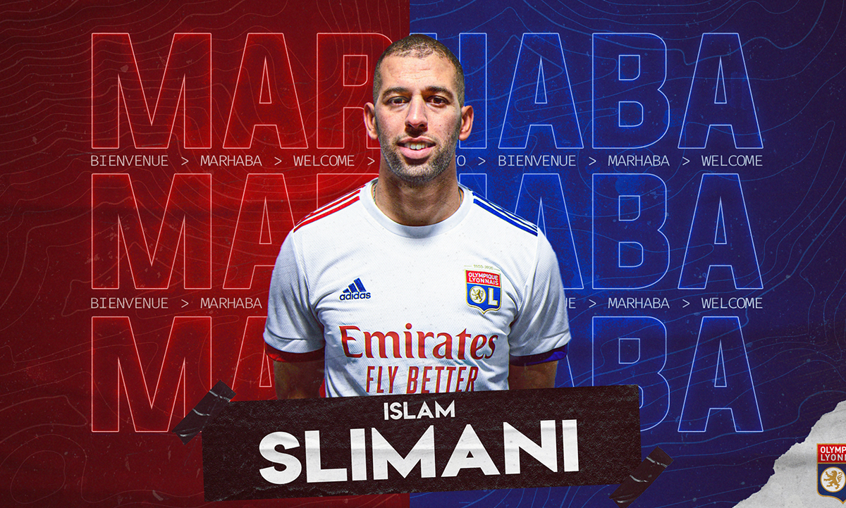 Islam Slimani rejoint Djamel Belamri à l’Olympique Lyonnais