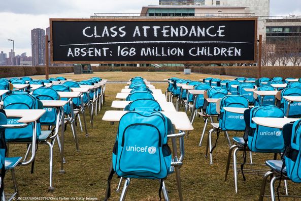 Covid-19 : 168 millions d’enfants dans le monde ne vont plus à l’école