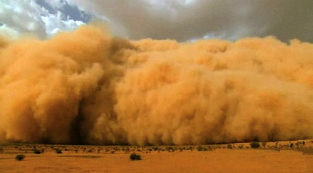 BMS : fortes rafales de vent de sable sur des wilayas du Sud