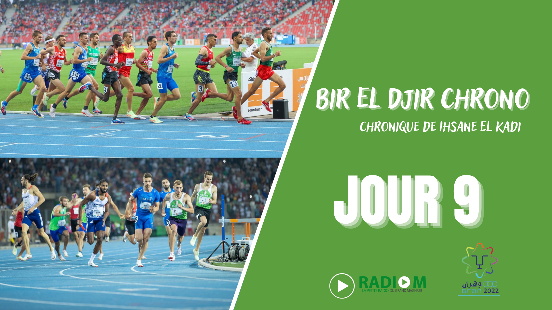 Bir El Djir Chrono 9: 800 m et relais 4 X 400, une cérémonie de clôture céleste