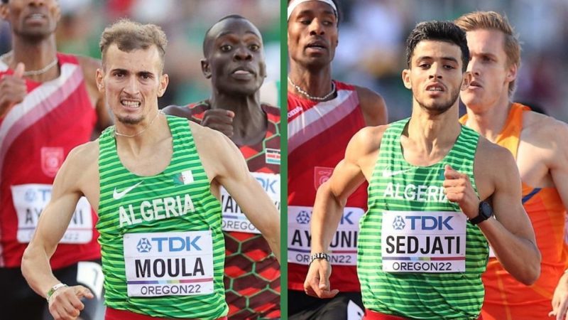 Mondiaux d’athlétisme (USA) : Moula et Sedjati dominent et se qualifient en finale des 800m