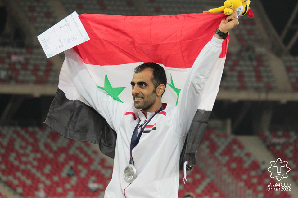 سوريا تنال أولى الميداليات الذهبية في ألعاب البحر الابيض المتوسط بوهران