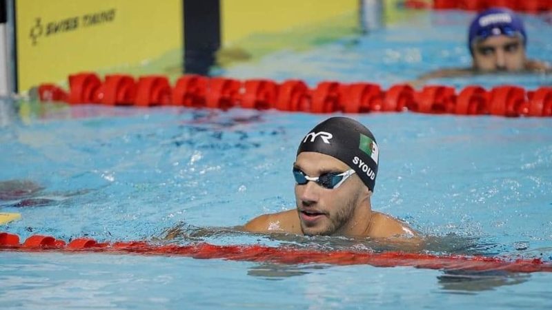 السباح الجزائري صيود يهدي الجزائر الذهبية الخامسة في ألعاب التضامن الإسلامي