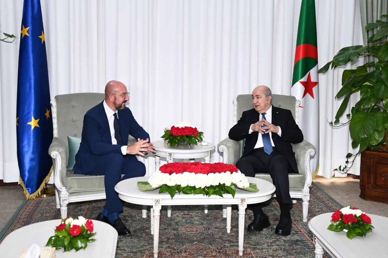 الجزائر- الاتحاد الأوربي: شارل ميشيل يتحدث عن « تحسين » إتفاق الشراكة