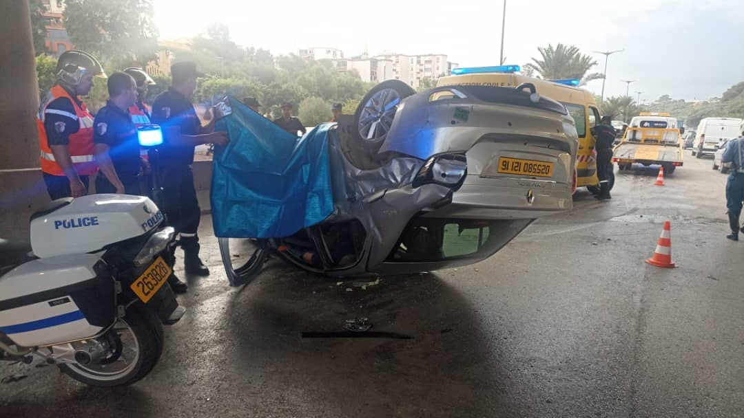Alger: un mort et 8 blessés dans un carambolage entre 12 voitures