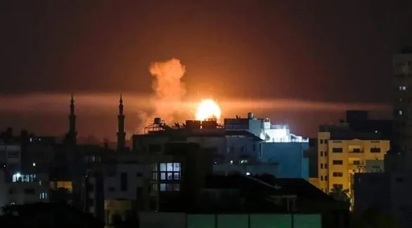 تجدُّد القصف الإسرائيلي على قطاع غزة فجر اليوم