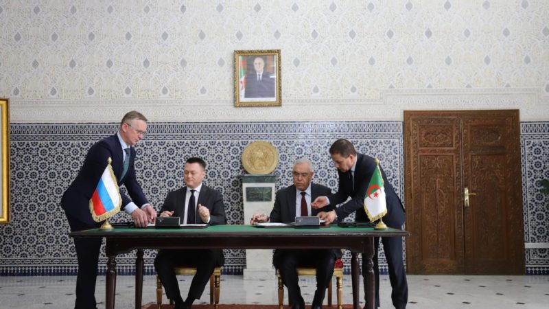 توقيع برنامج تنفيذي للتعاون القضائي الروسي الجزائري