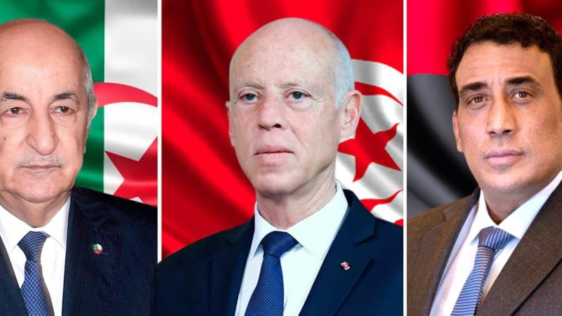 Tebboune, Saïed et Al-Manfi se réunissent à Tunis pour renforcer la coopération au Maghreb