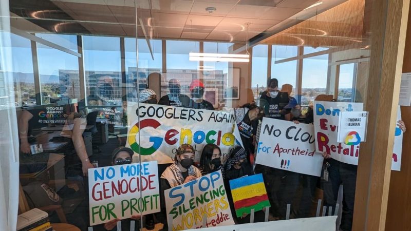 Google licencie 28 employés pour avoir protesté contre un contrat de l’entreprise avec Israël